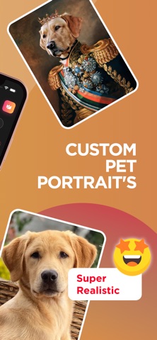 PetPortrait AI Studio iPhone screenshot