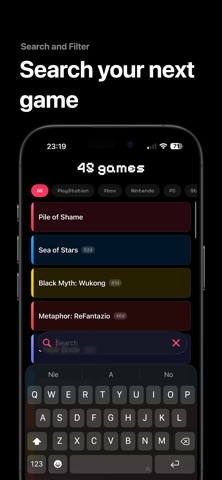 Pile of Shame - Game Tracker screenshot