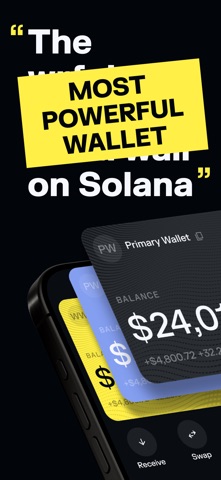 Solflare: Solana Crypto Wallet iPhone screenshot