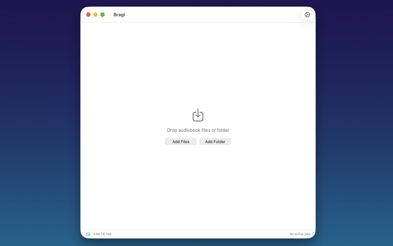 Bragi screenshot