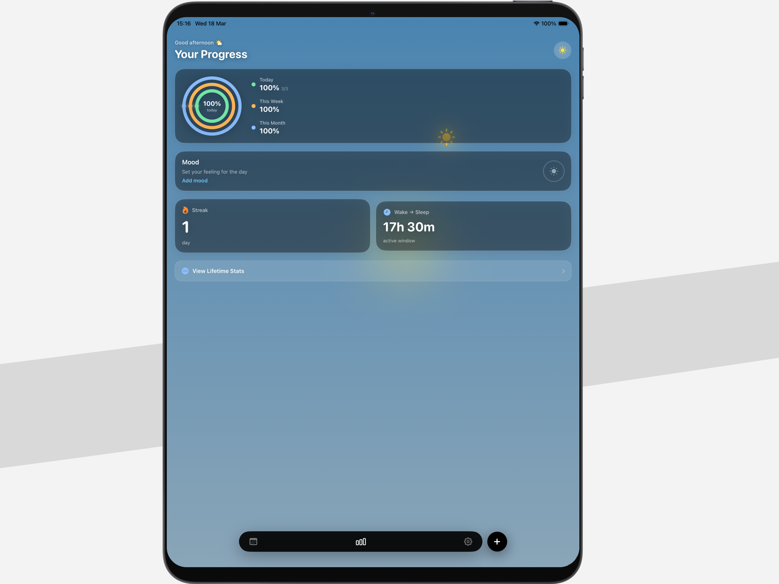 Habit tracker: Line screenshot 6