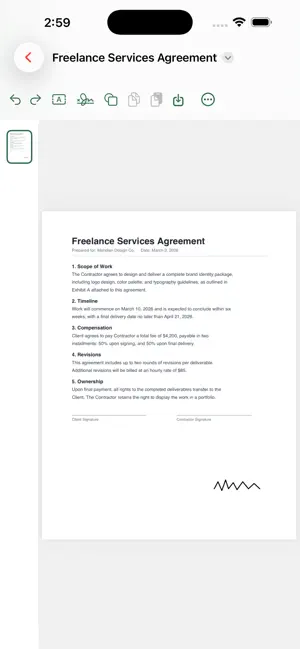 CharisPDF screenshot 1