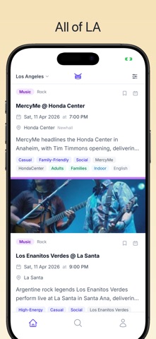 Bushdrum: Local Events iPhone screenshot