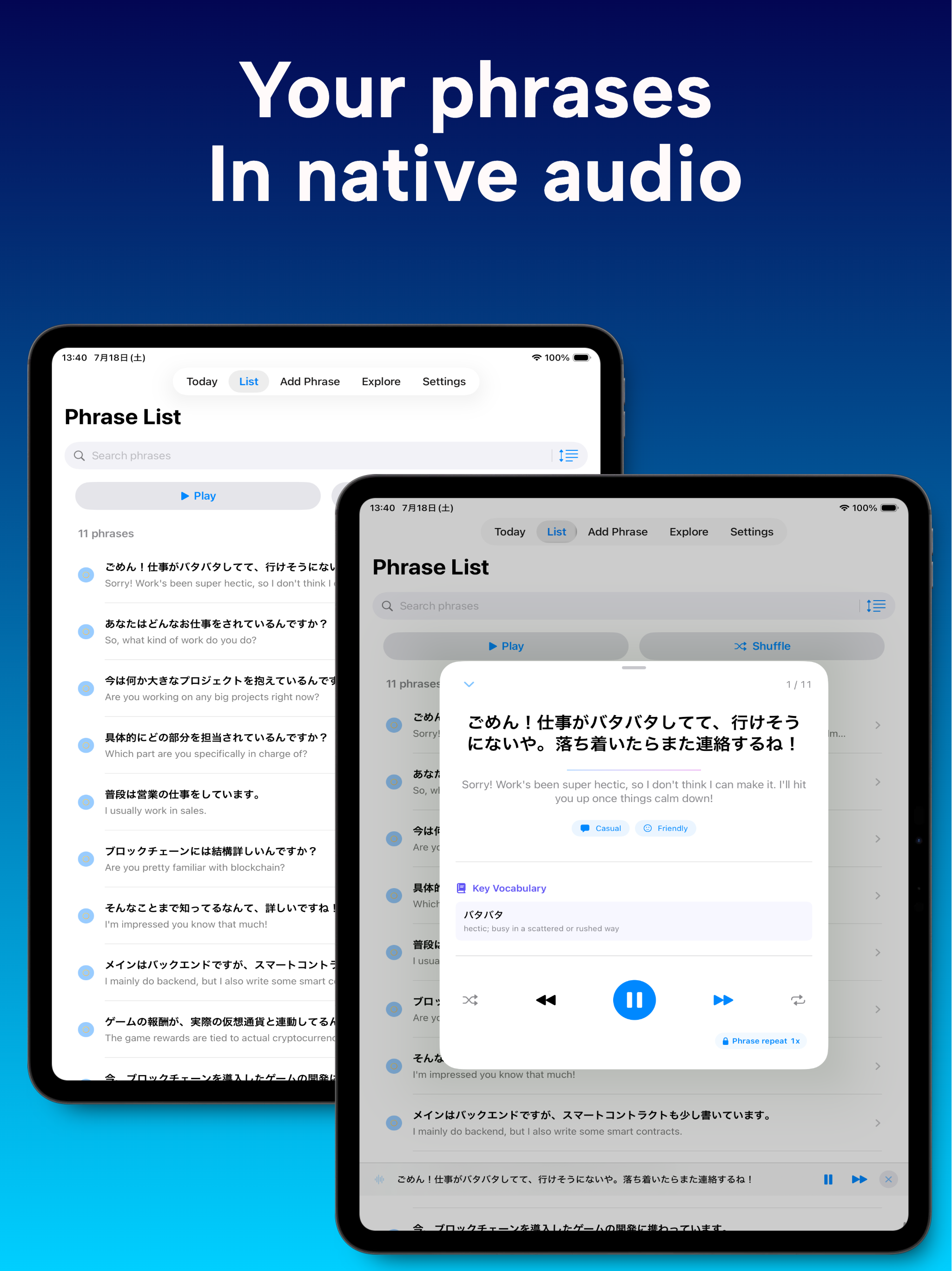 PHRAZE AI - Japanese & Korean screenshot 12