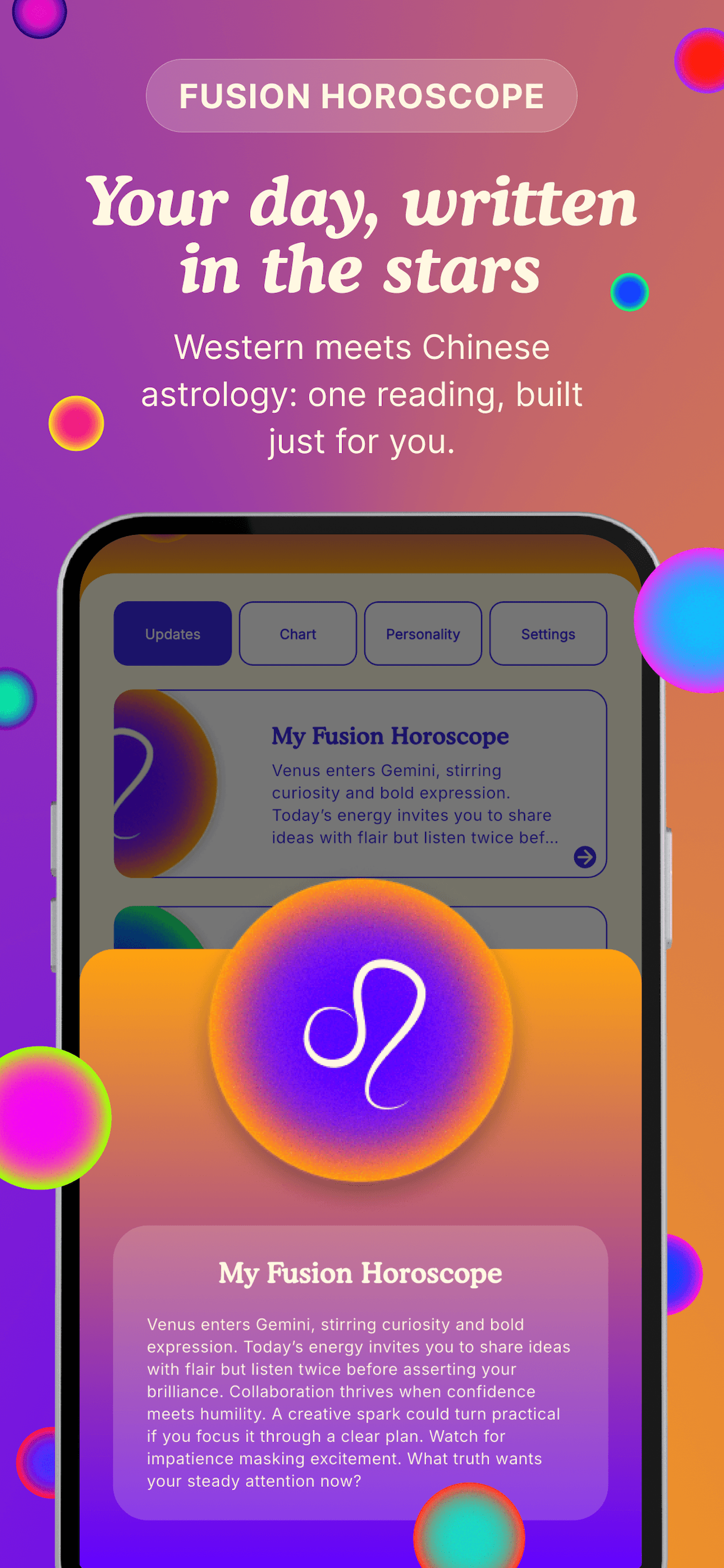 Cosmic Fusion: Astrology screenshot 8