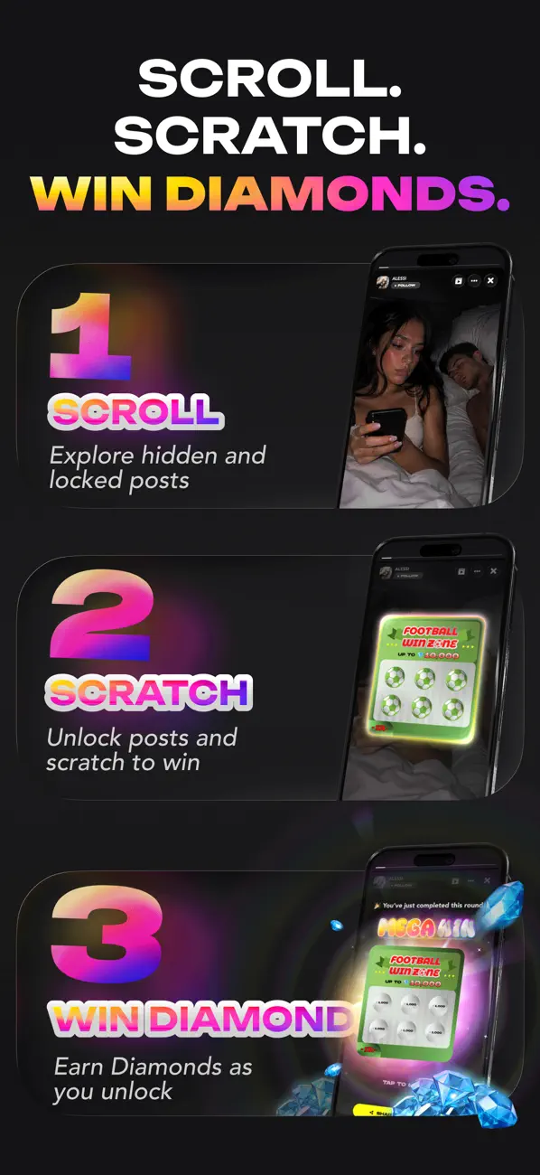 Screenshot #2 pour Fr.-Scroll Stories&Win Rewards