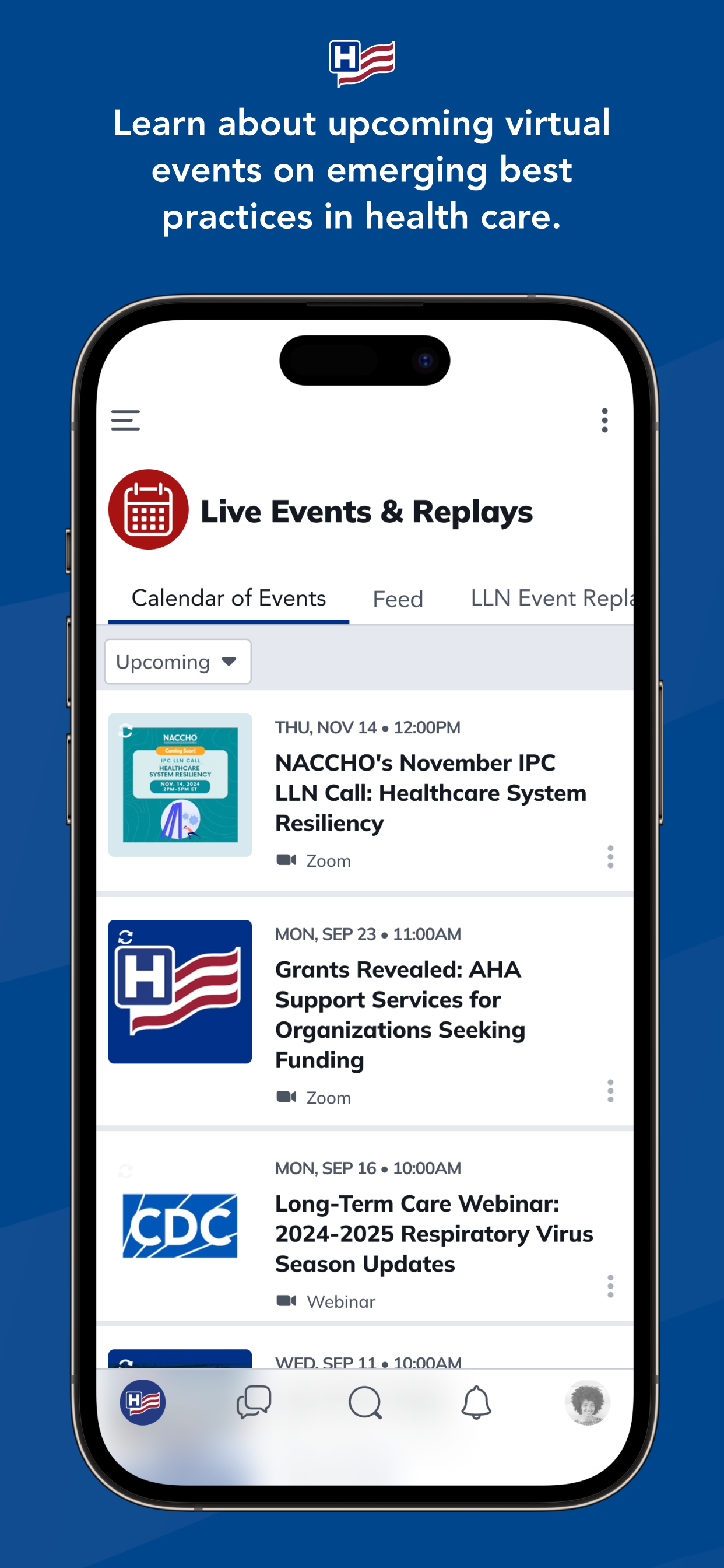 AHA Living Learning Network screenshot 3