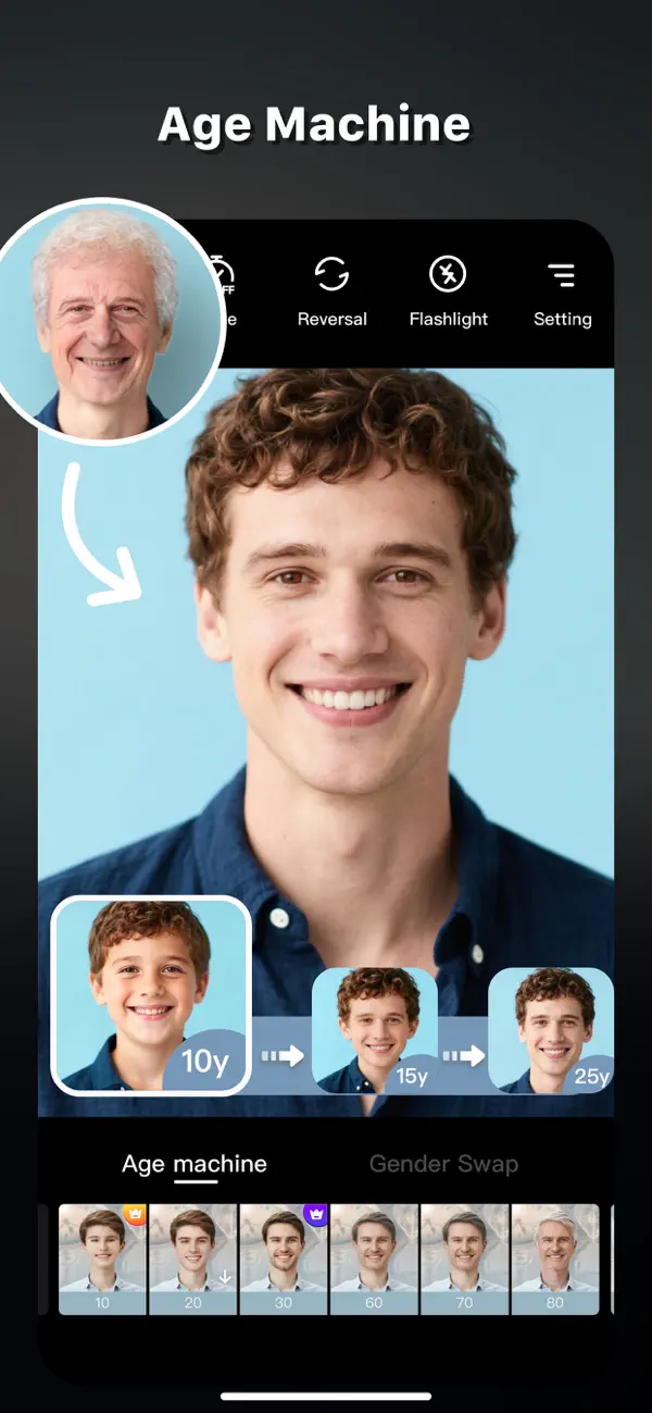 #2. Timor - Aging App & Wallpics (iOS) 来自: Reborn Technology Holding Limited