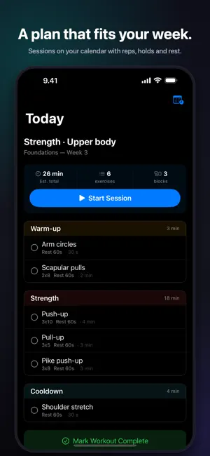 CaliForma — Calisthenics screenshot 3