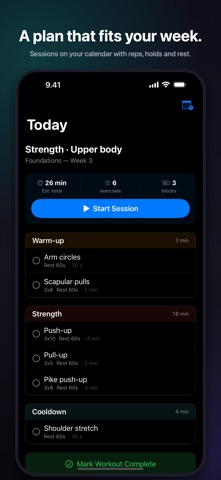 CaliForma — Calisthenics Screenshot 3 of 7