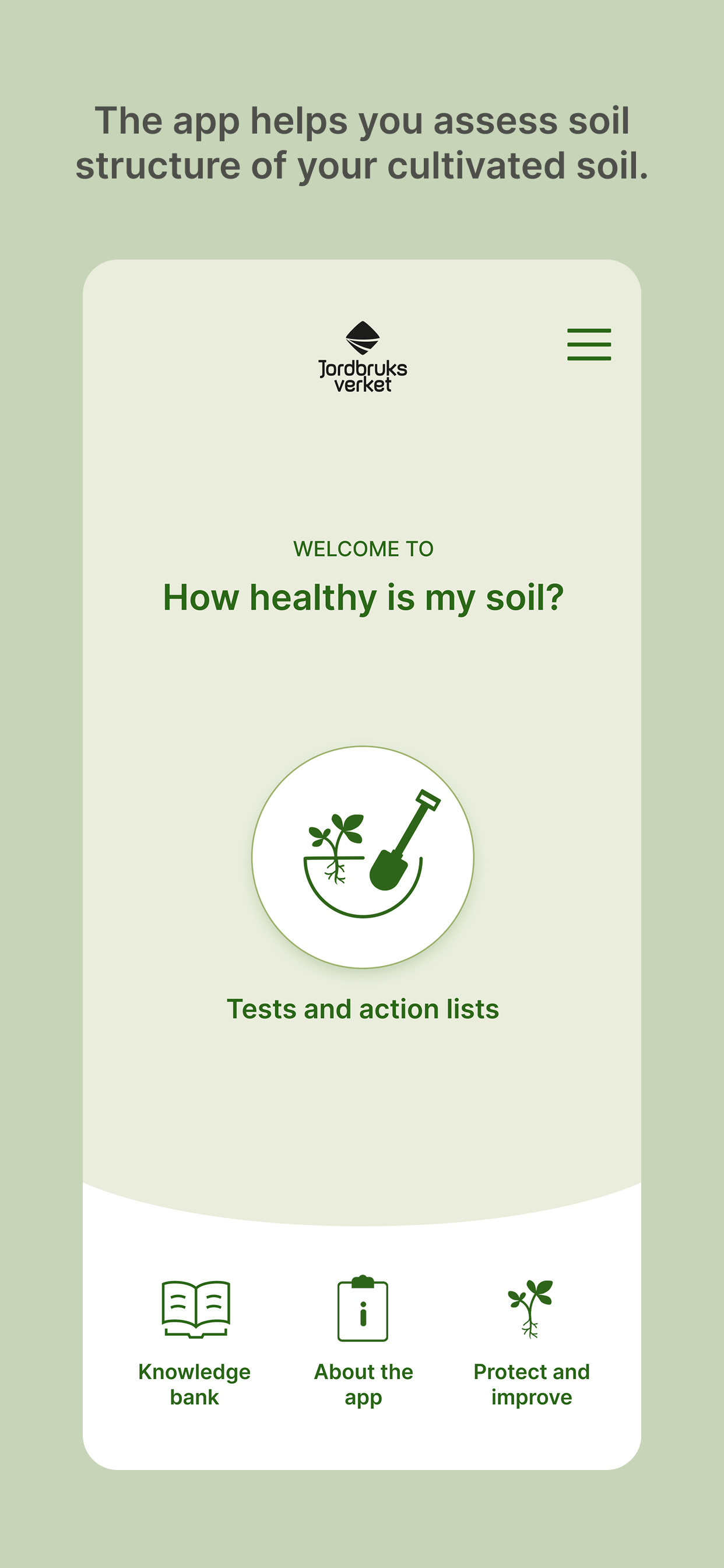 How healthy is my soil?