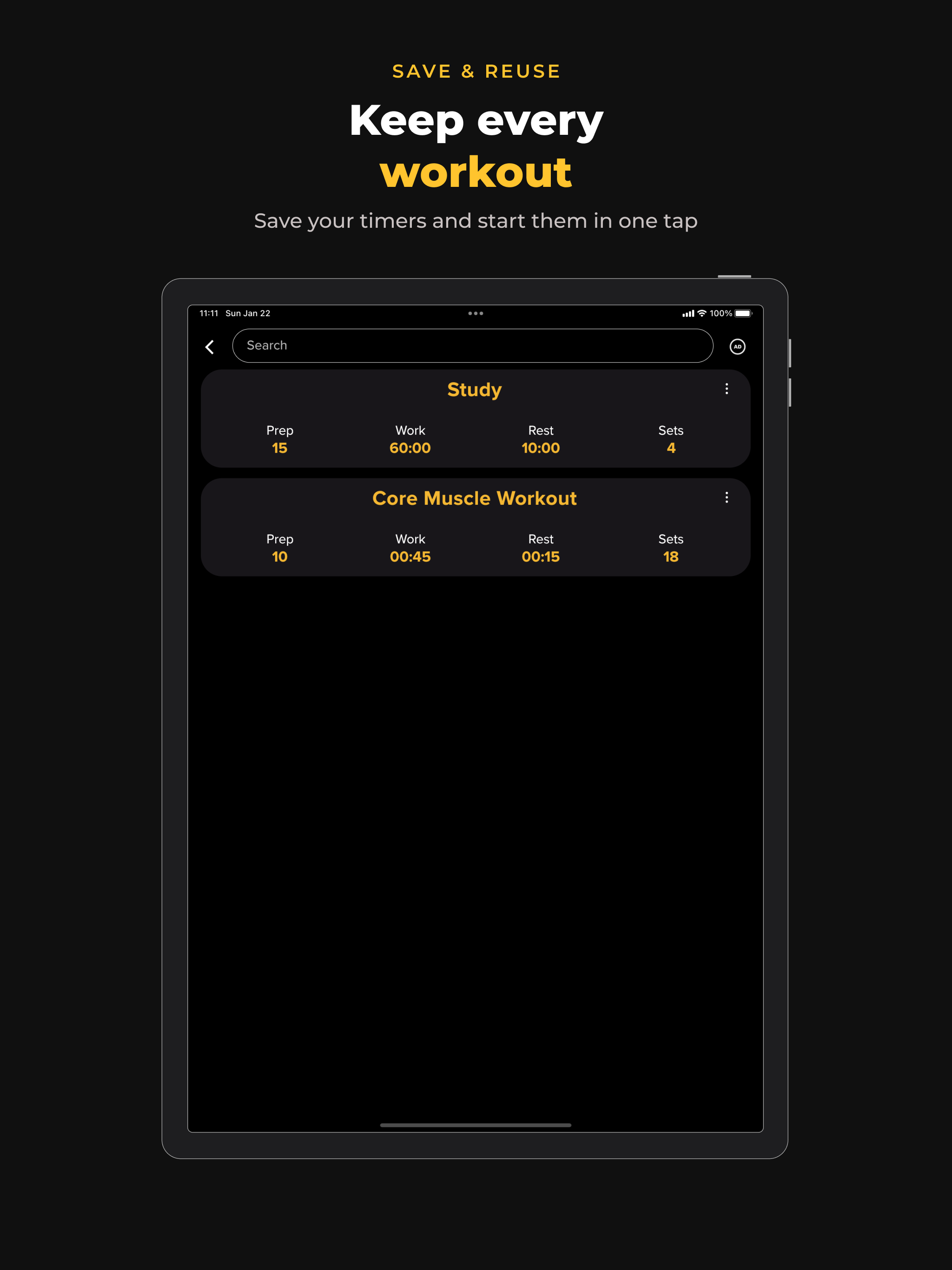 HIIT Workout: Interval Timer screenshot 8