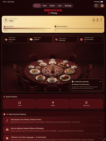 Business Chinese - 中文Lingo iPad screenshot