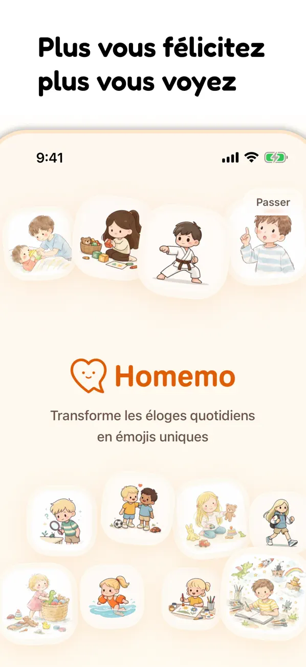Screenshot #1 pour Journal de croissance Homemo