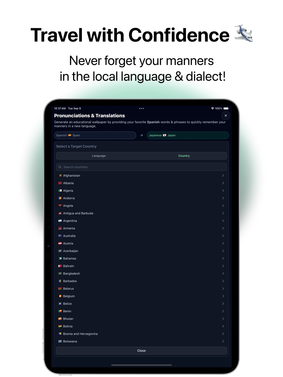 iPad screenshot