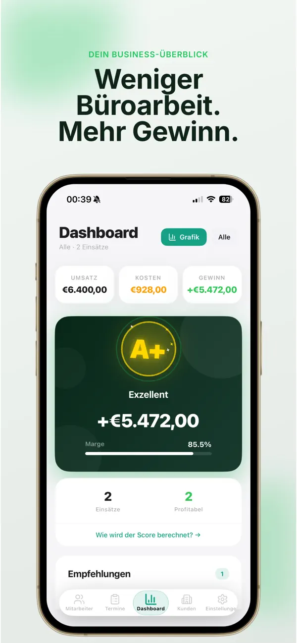 Screenshot #1 pour EarnTrack: Business Manager
