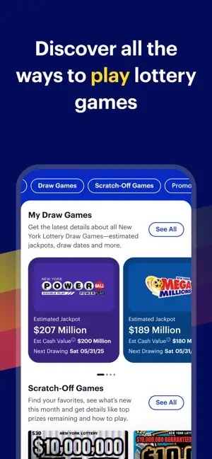 Official NY Lottery screenshot 2