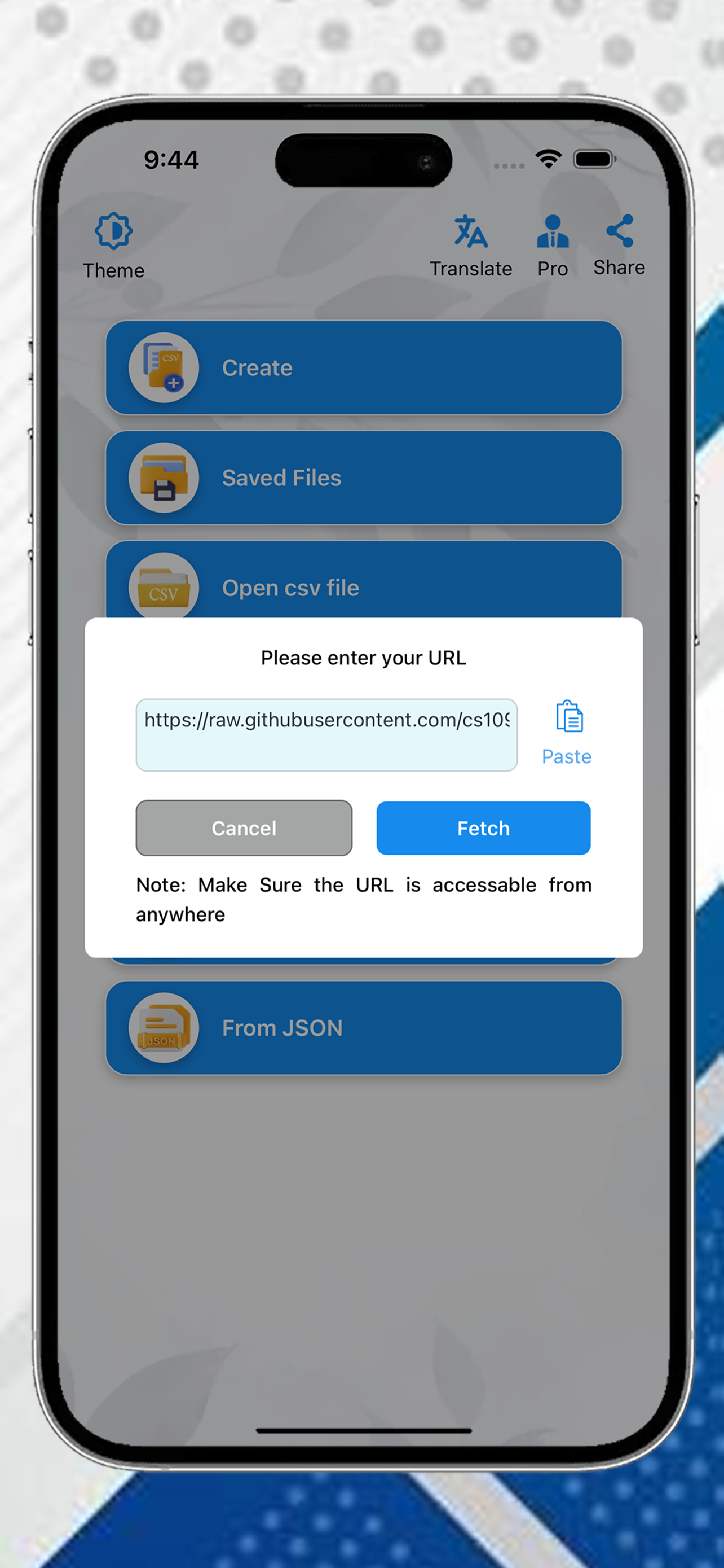 CSV file Create Edit & Viewer screenshot 5