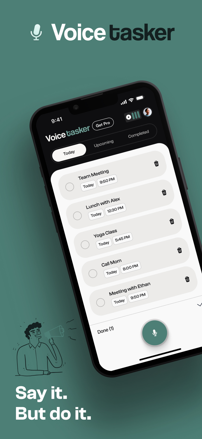 VoiceTasker - AI Task Manager