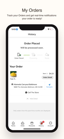 Alameda Carryout screenshot