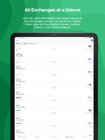 RaydarApp - Crypto Tracking iPad screenshot