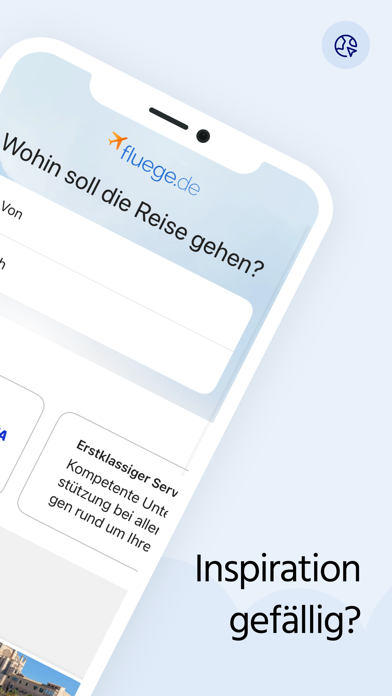 Fluege.de – günstig buchen Screenshot