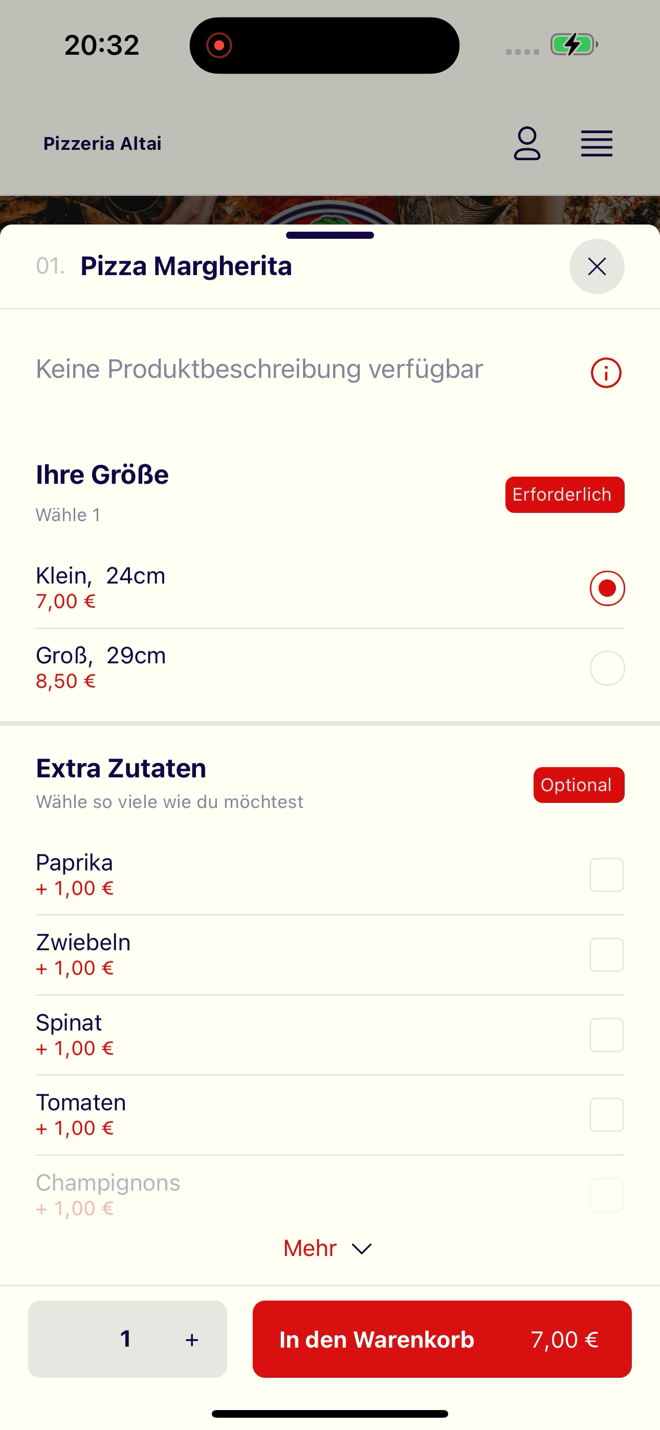 Pizzeria Altai screenshot 7