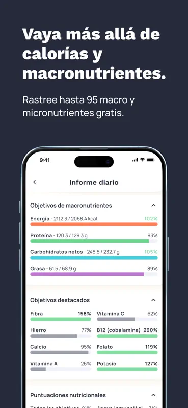 Contar Calorias: Cronometer screenshot 3 of 9