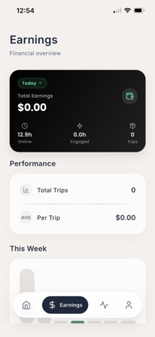 Teustar delivery screenshot