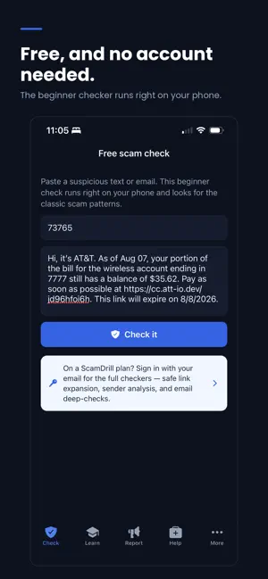 ScamDrill: Scam Checker screenshot 3