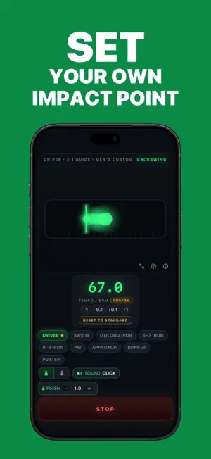 Golf Rhythm Coach: Swing Tempo screenshot 4
