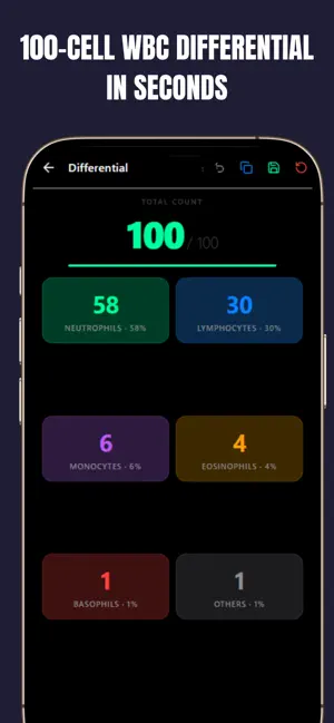Hemo Counter: Lab Cell Counter screenshot 2