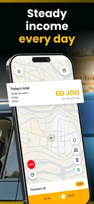 TaxiF Driver - Be the Captain! screenshot 2