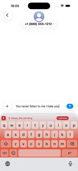 Fixt: Fight Better Over Text screenshot 1