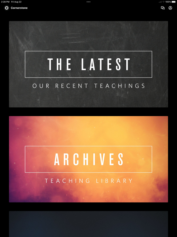 Screenshot #6 pour Cornerstone Chapel