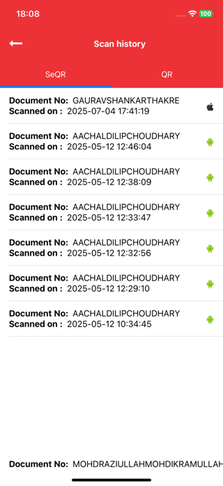 wcem seqr scan Screenshot 7 of 7