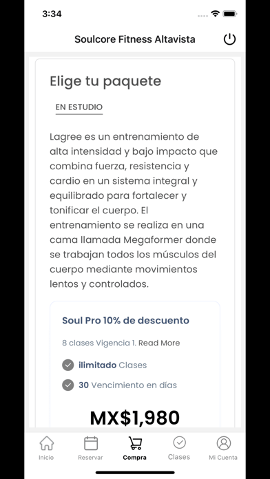 Soulcore Fitness Screenshot
