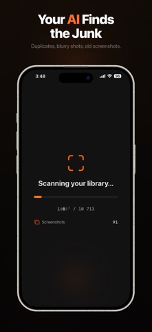Cura: Photo Cleaner & Storage iPhone screenshot