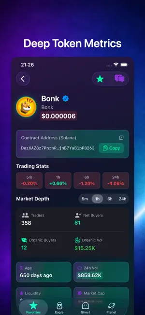 Crypto Trending Memecoins screenshot 2
