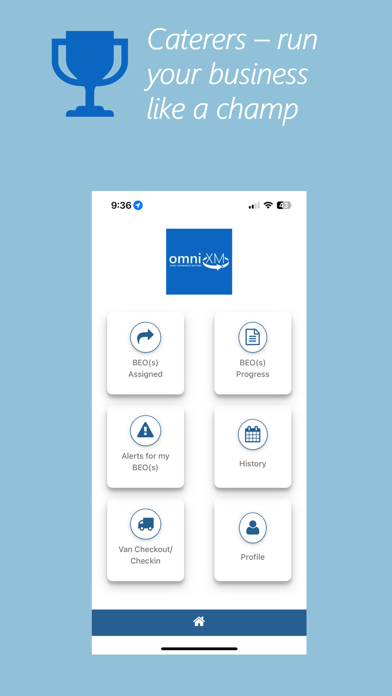 Screenshot 1 of Catering Ops Manager (COM) App