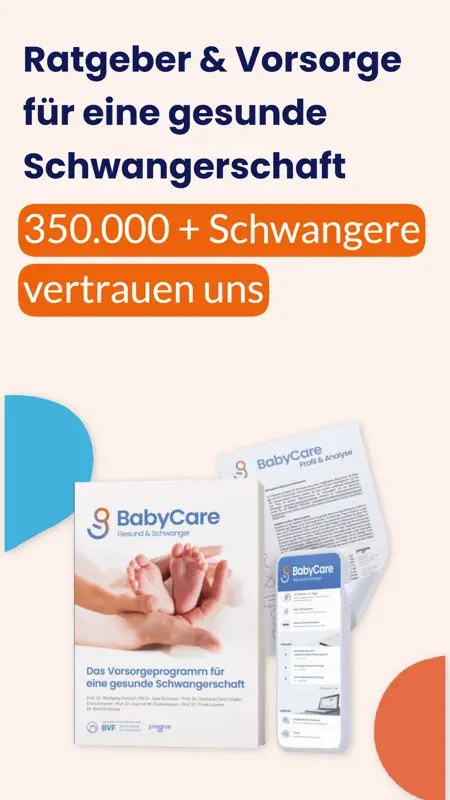 BabyCare - Gesund & Schwanger screenshot 1 of 10