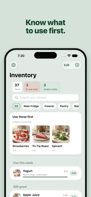 InStock Kitchen: Pantry Meals screenshot 2