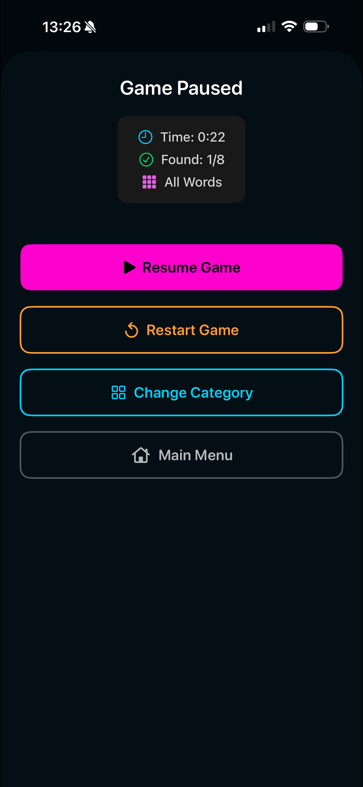 Seek a Word screenshot 3