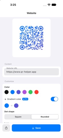 R Code Scanner & Generator screenshot 1