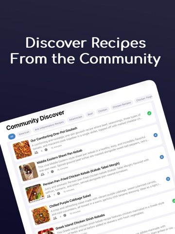 RecipeGrabber iPad screenshot