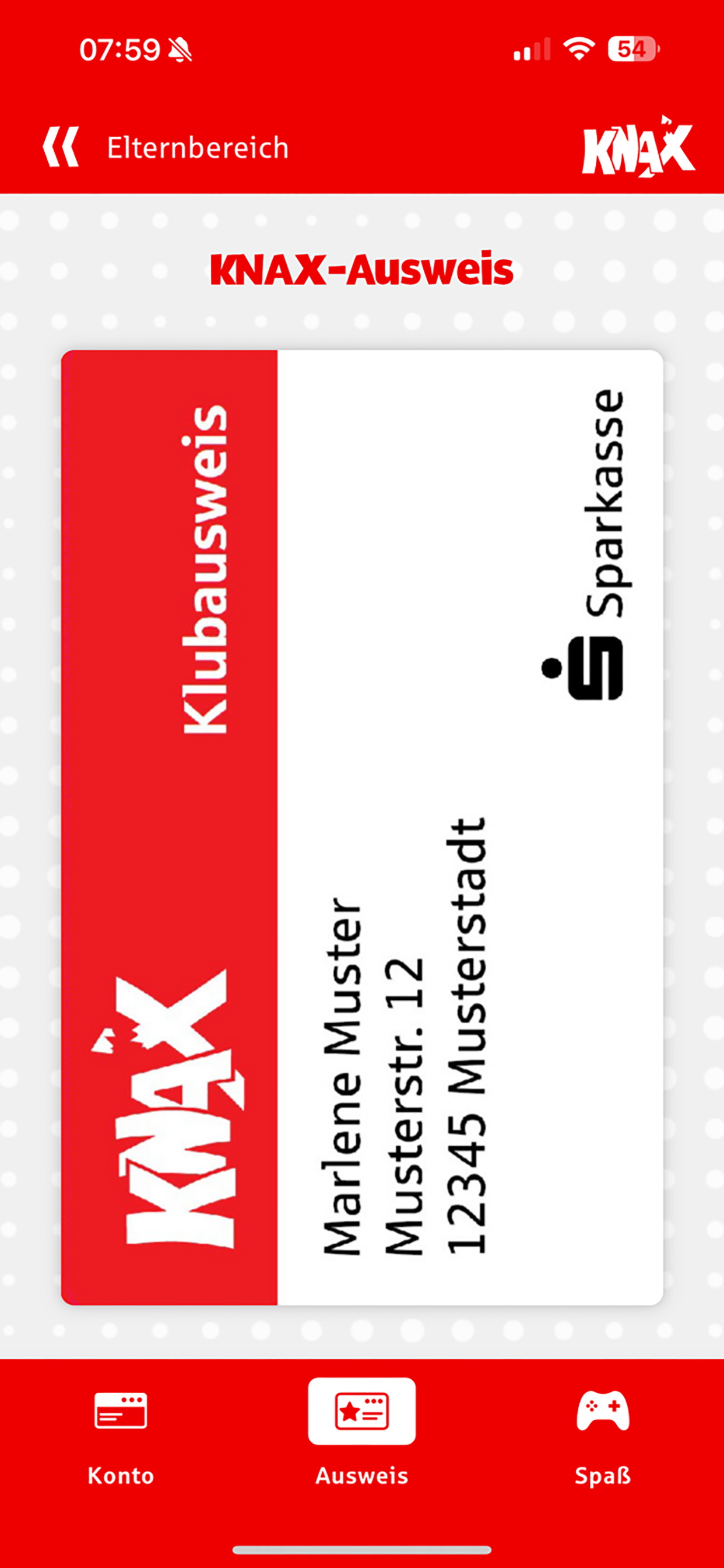 KNAX-Taschengeld-App screenshot 9