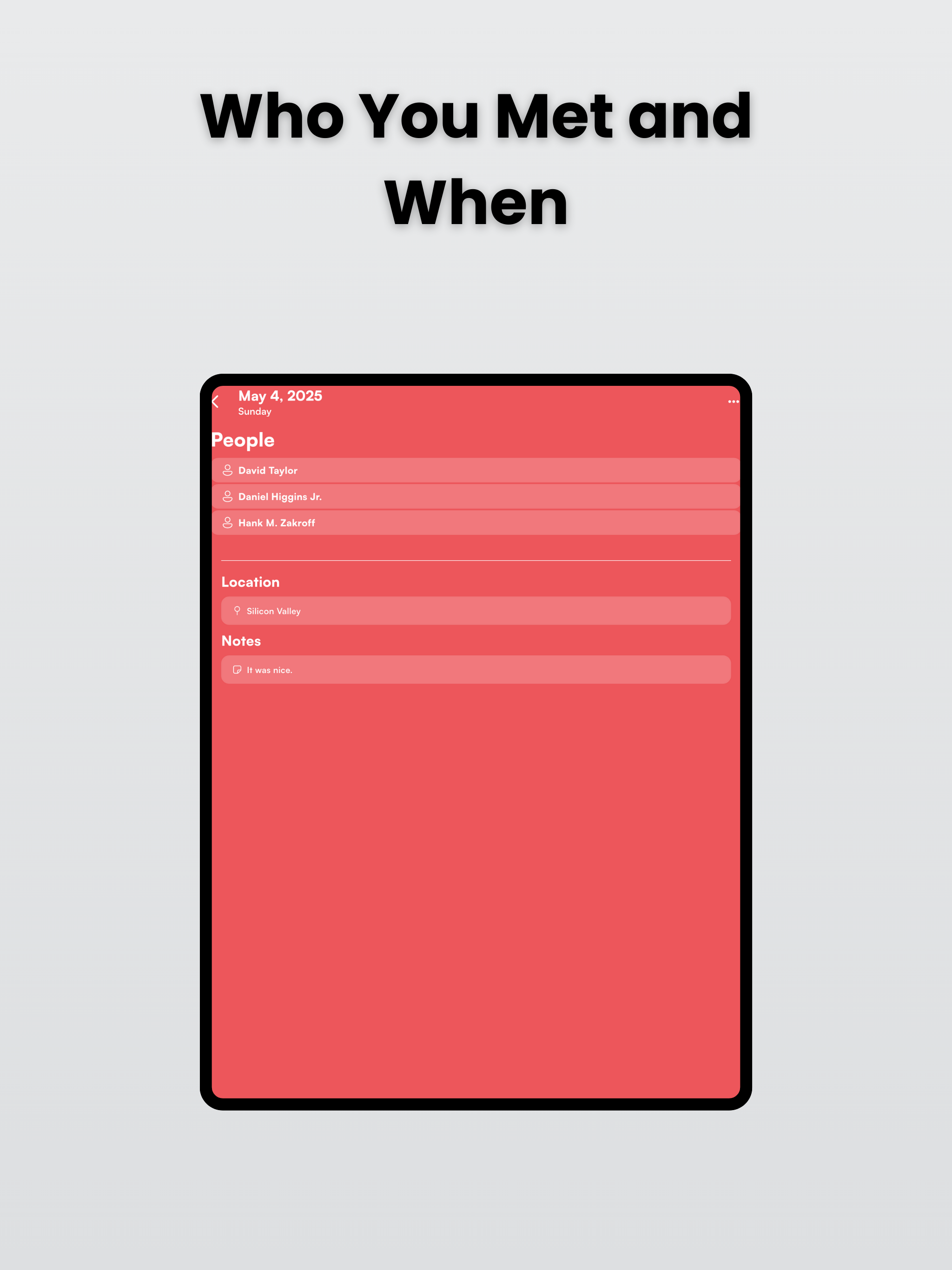 Meetlist: Meetup Tracker screenshot 9