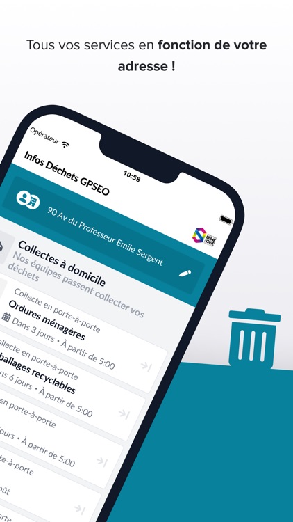 Infos déchets - GPSEO