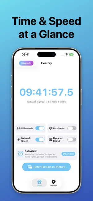 Floatory: Floating Clock PiP screenshot 3
