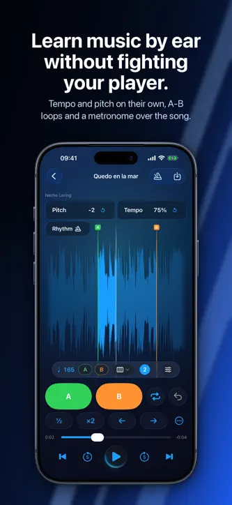 RitLoop: Slow Downer & Loops screenshot 1